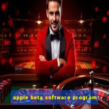 apple beta software program